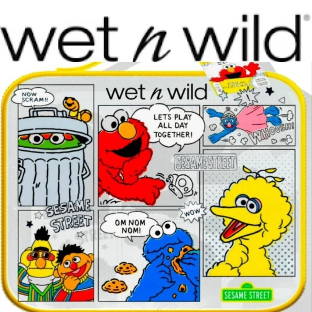 Wet-N-Wild X Sesame Street Zip Around Makeup Bag‎